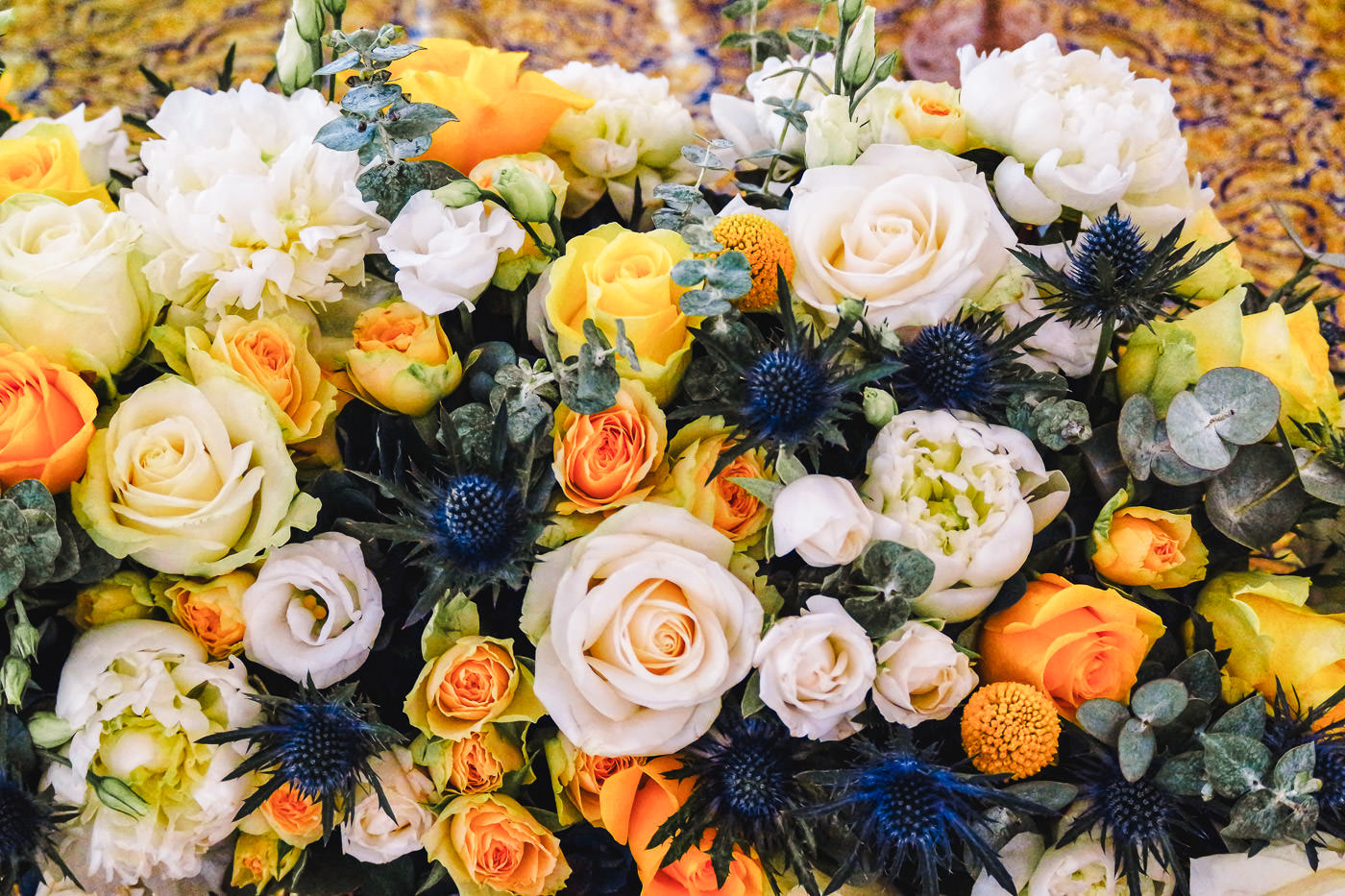 Susan&Sis decor svadobna vyzdoba - dekorovanie- luxusna zlato modra svadba